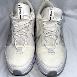 Nike Air Max Size 8 Interlock Summit White Light Smoke Grey